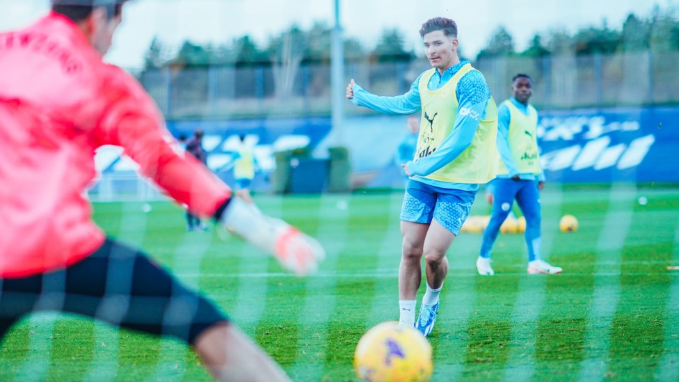 ALVAREZ ARROW : Julian Alvarez hones his talents as he eyes more goals this weekend
