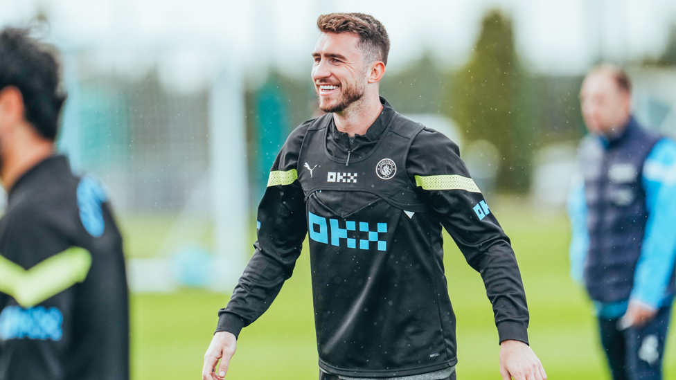 Aymeric Laporte - we'll being seeing him back in action very soon, all being well!