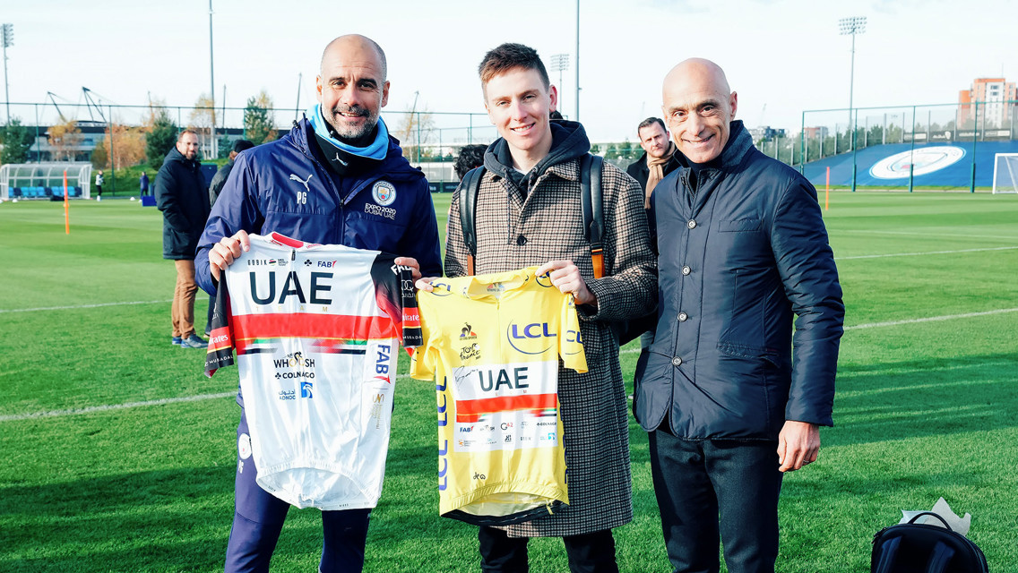 Gallery: Tadej Pogačar visits the CFA!