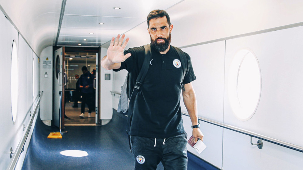 I'M BACK : Claudio Bravo is part of the squad having recovered from a long-term injury. Good luck, Claudio!