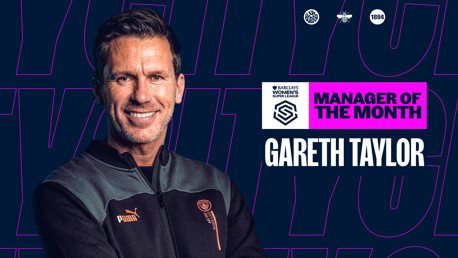 Taylor crowned March Manager of the Month