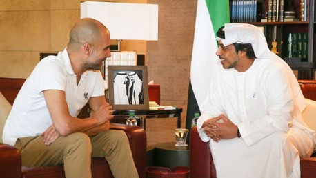 'Class gesture': Guardiola delighted with HH Sheikh Mansour trophy purchase