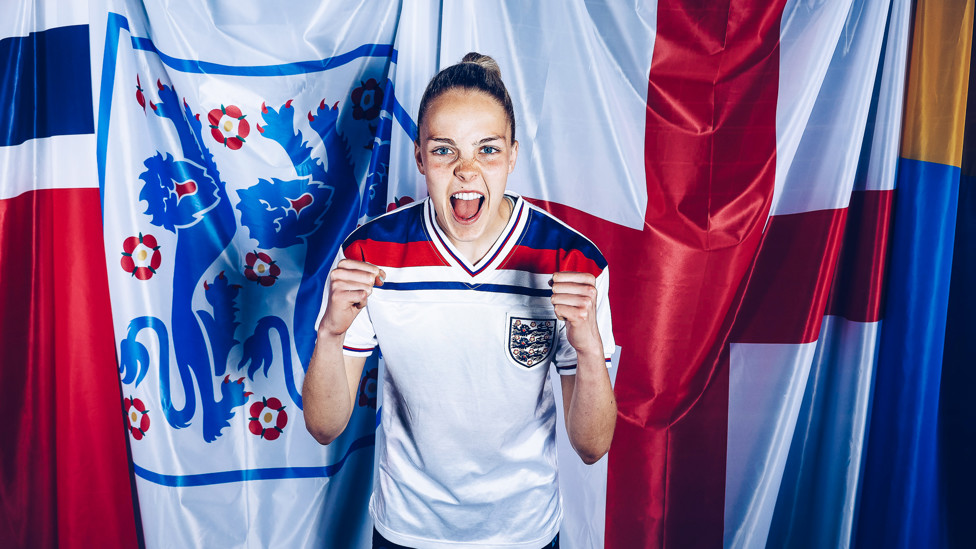ENGLAND EXPECTS: And goalkeeper Ellie Roebuck can be counted on to deliver!
