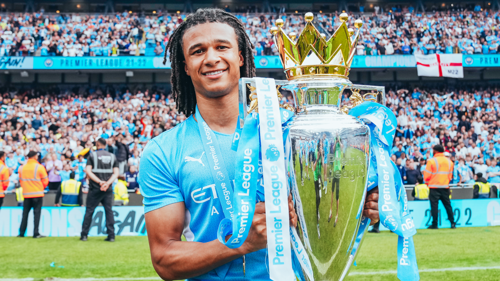 SECOND SITTING: Nathan is a Premier League title winner again in 2022