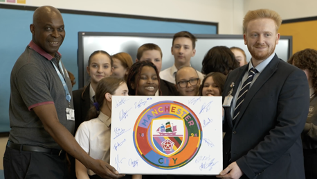 Pride Month: Carson and Williams visit local school's Pride Club