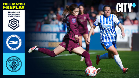 Full-match replay: Brighton v City 