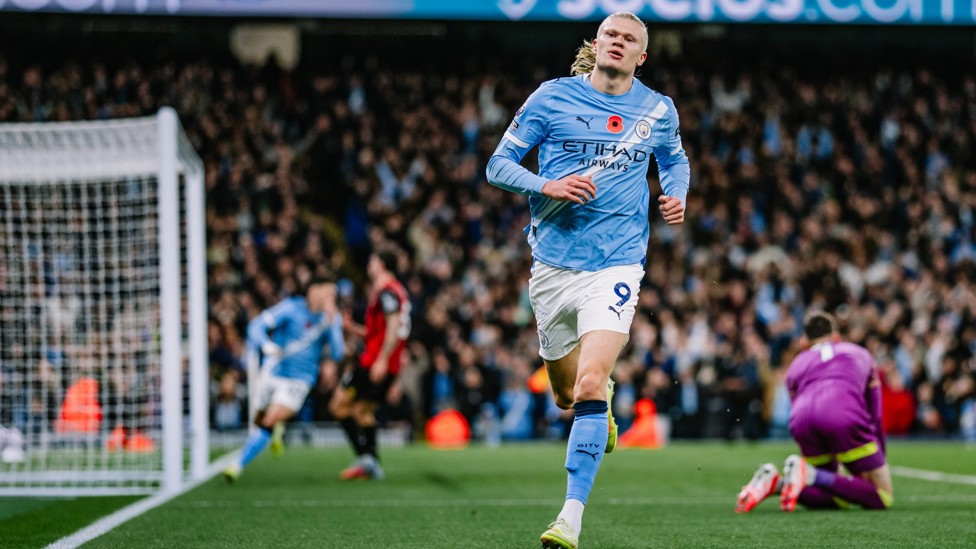 Bournemouth (home)  : Left foot. Inside the box