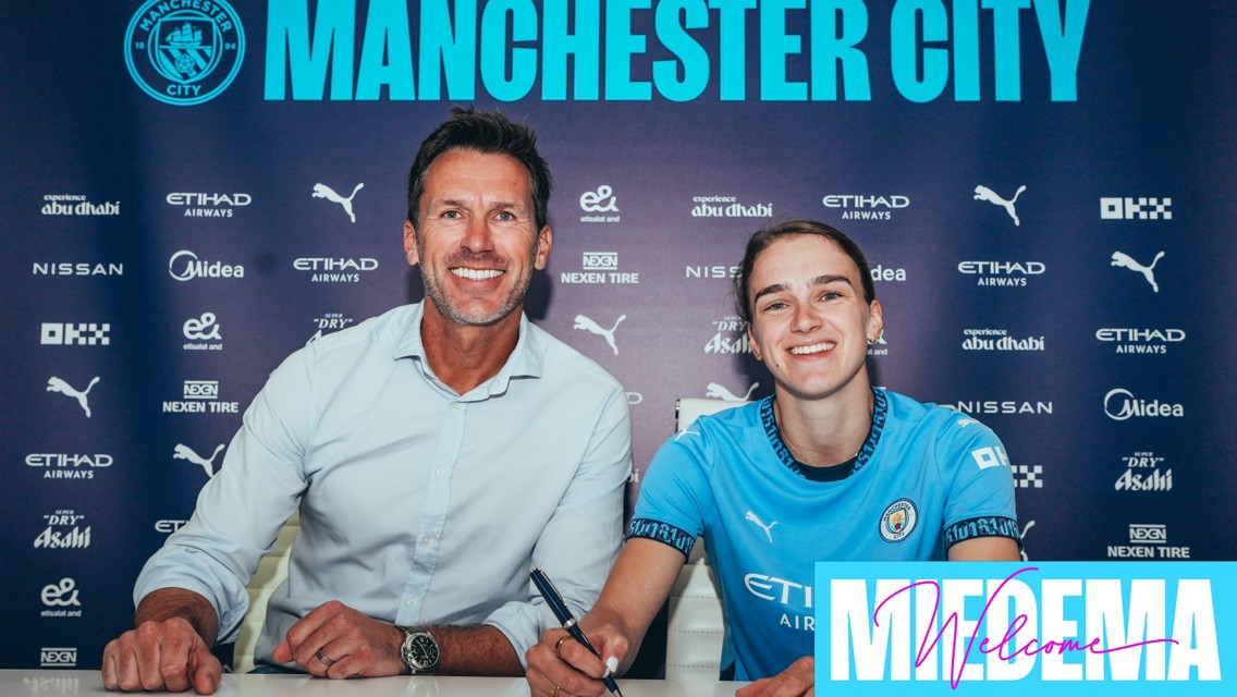 Miedema: Clear philosophy attracted me to City 