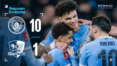 City 10-1 Exeter: resumen amplio