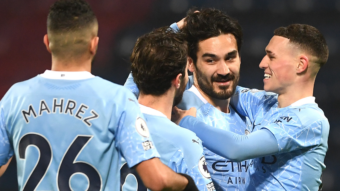 FORM MAN: Gundogan grabbed a brace at the Hawthorns.