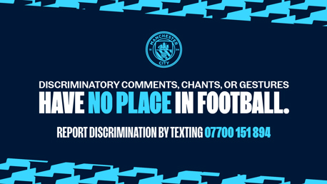 Text service launched for reporting discriminatory behaviour on matchday