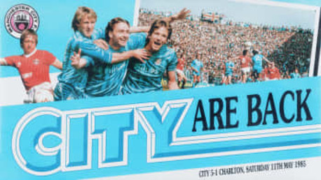 City Are Back!