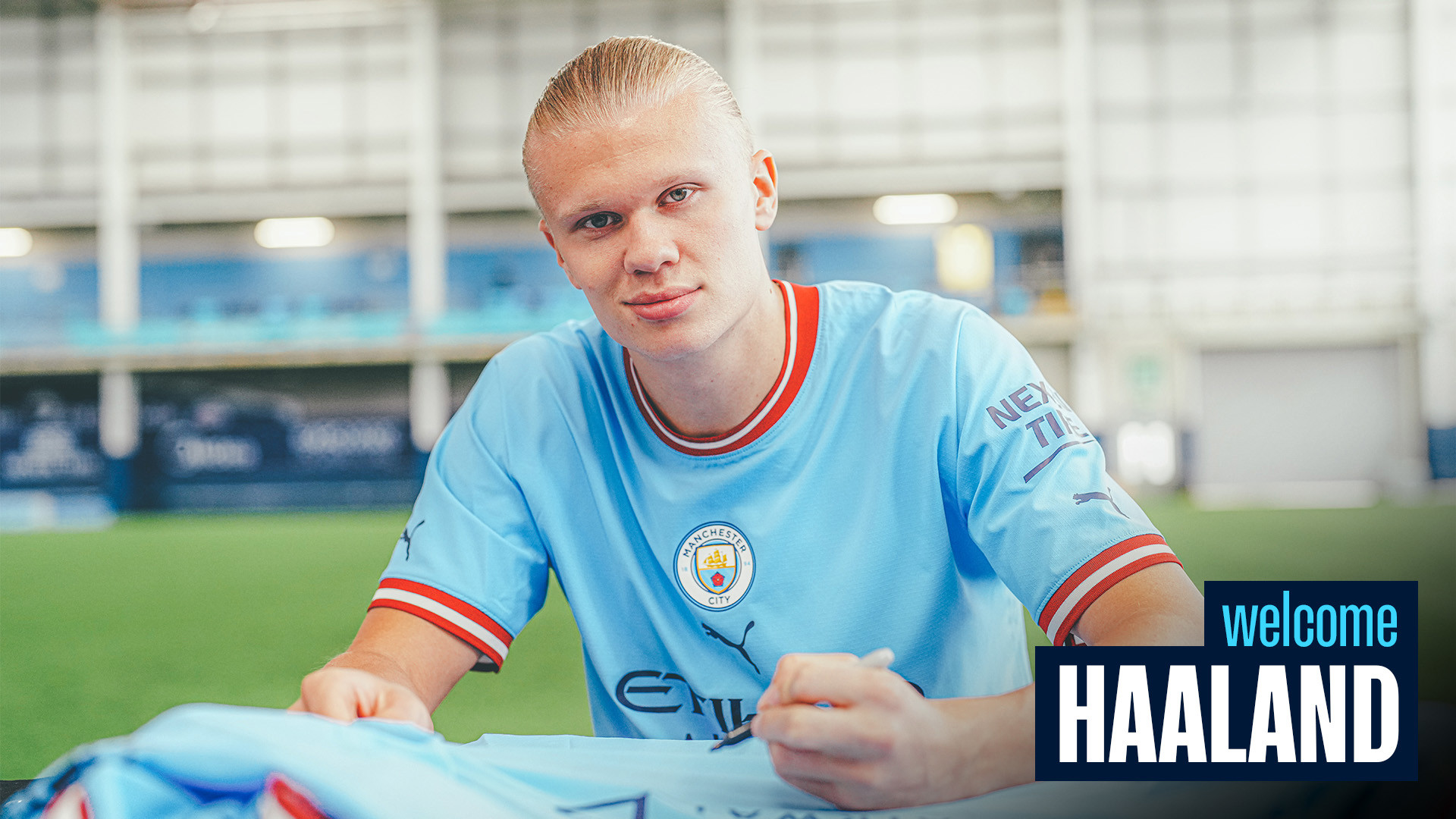 Man City refuse to confirm Erling Haaland shirt number with