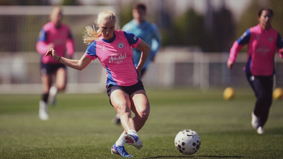 MIDFIELD MAESTRO : Laura Blindkilde Brown works her magic