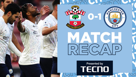 Match Recap: Southampton 0-1 City 
