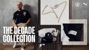 Puma and Manchester City present 'The Decade Collection' featuring clothing and accessories in collaboration with Pep Guardiola.