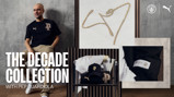 Puma and Manchester City present 'The Decade Collection' featuring clothing and accessories in collaboration with Pep Guardiola.