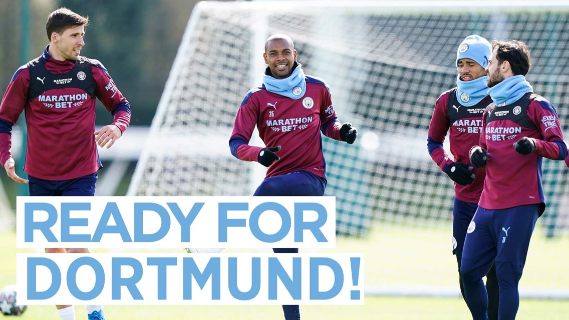 Monday training: Ready for Dortmund!