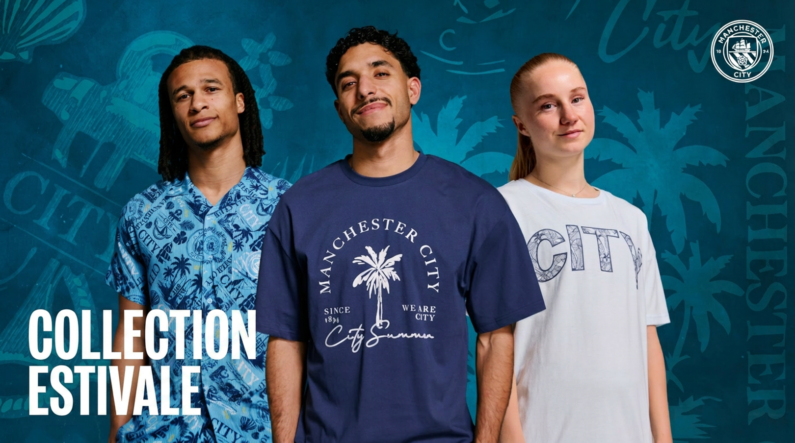 Profitez du soleil avec la collection estivale de Manchester City