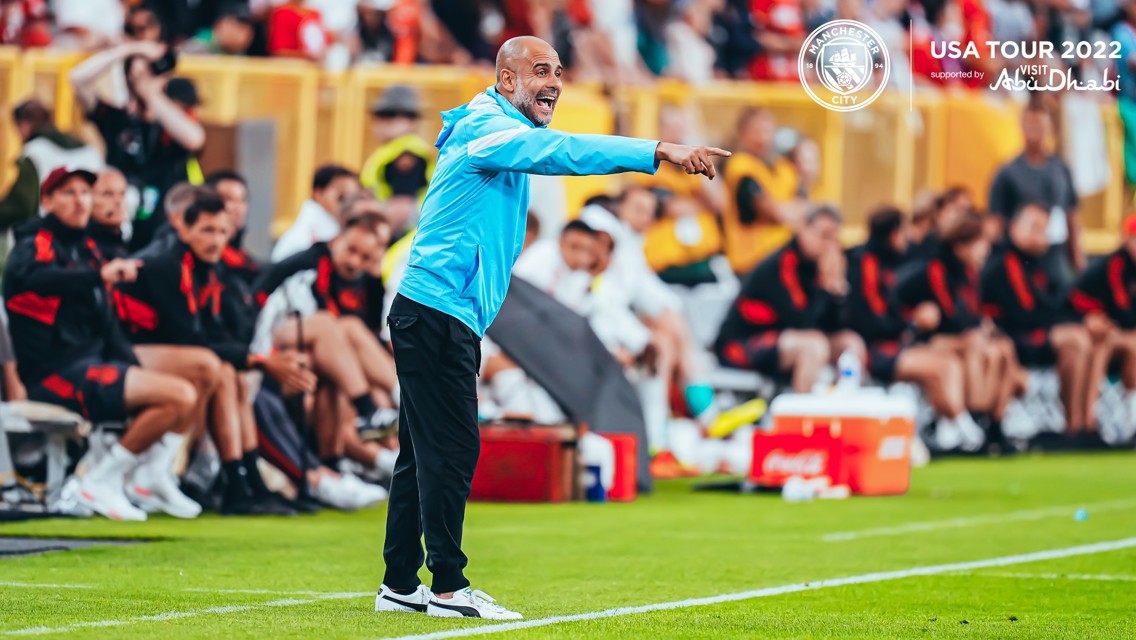 Guardiola reacts to victory over Bayern