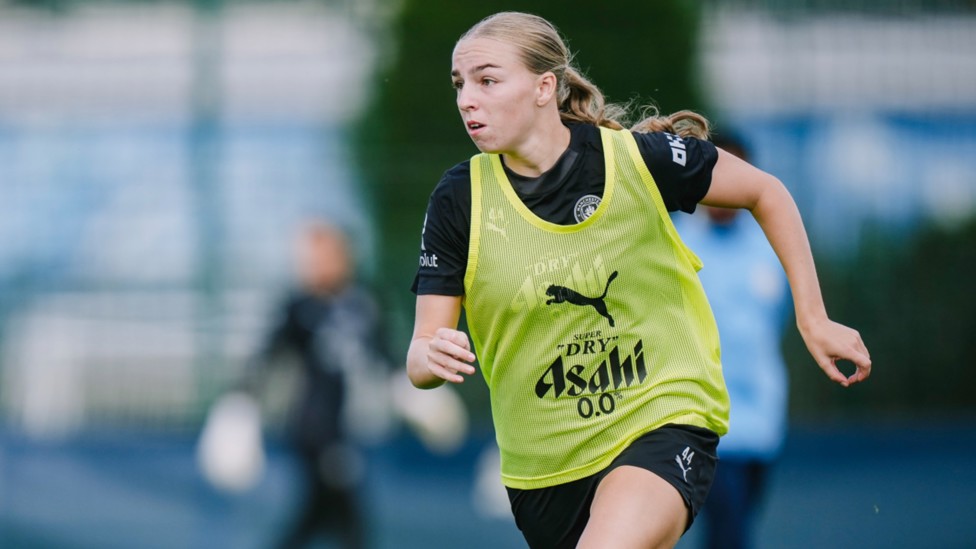 FULLY FOCUSED : Codie Thomas in action. 