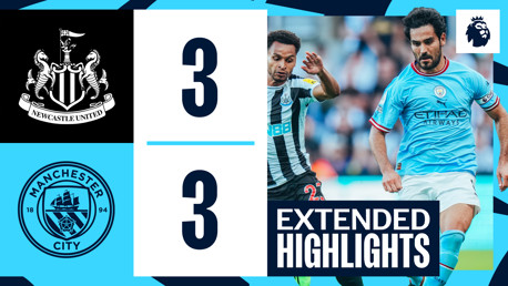 Newcastle 3-3 City: Extended highlights