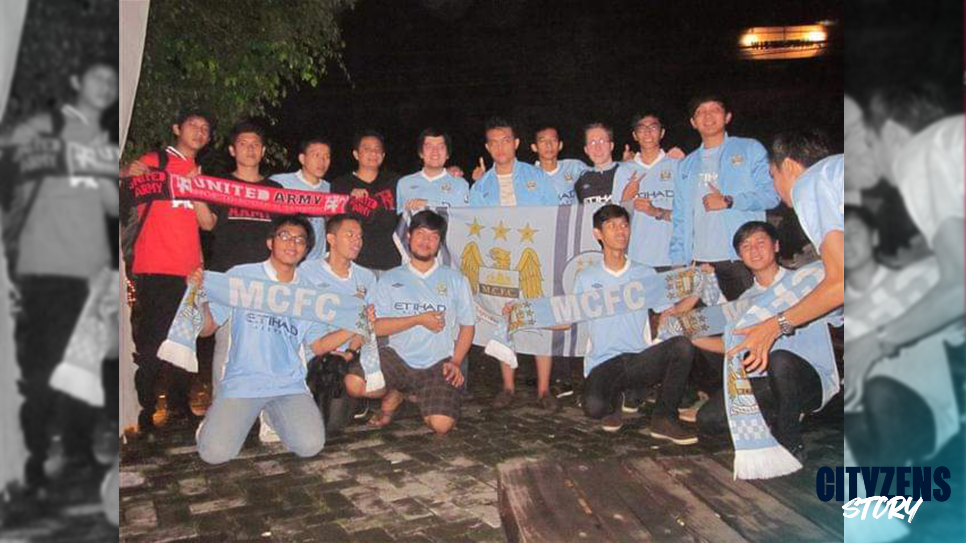 Berkumpul sesama penggemar City (dan United) saat Nobar