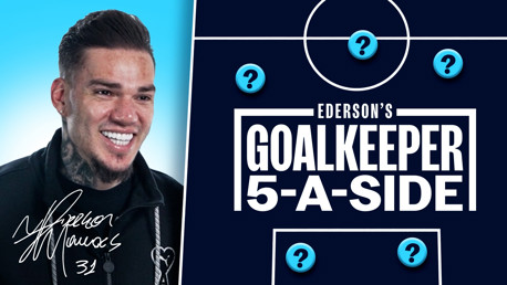 Tim five-a-side edisi kiper pilihan Ederson