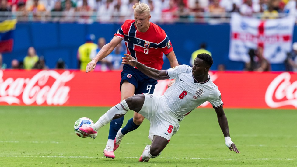  : Haaland and Guéhi also met in the last-eight