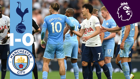 Spurs 1-0 City: Brief highlights