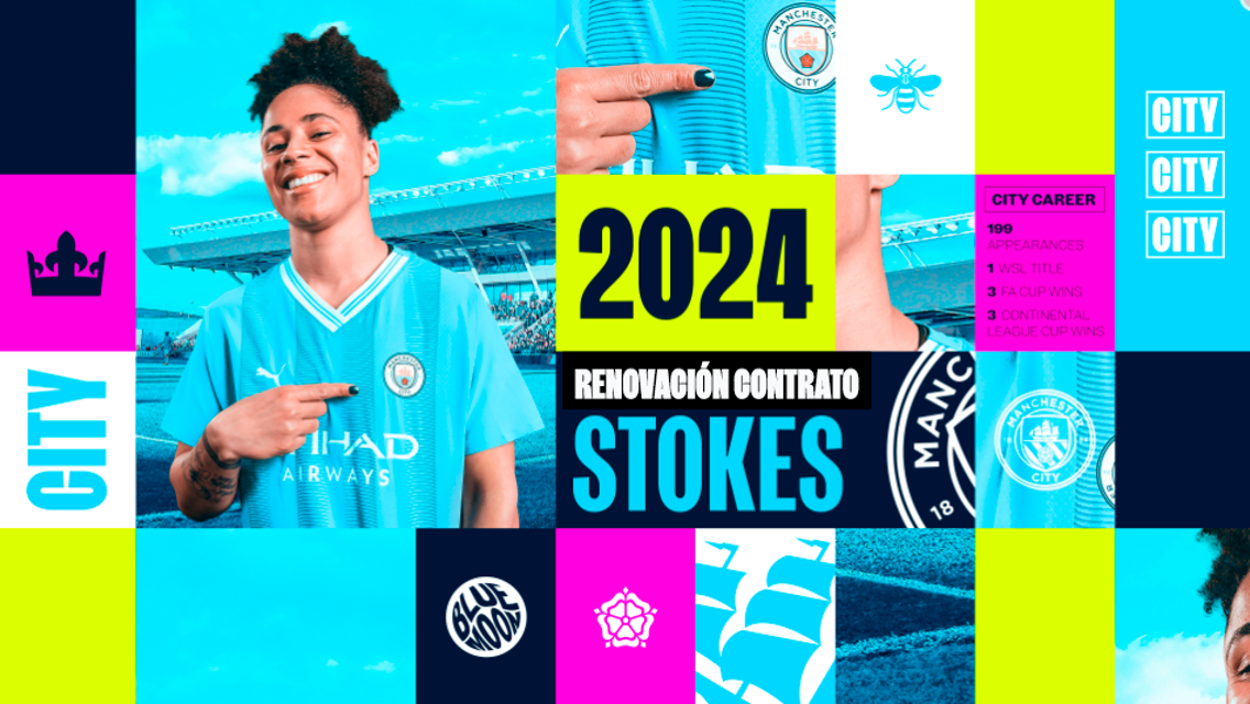 Demi Stokes renueva su contrato un año más