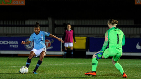 FINALISTS: Parris' double saw City move through to the Continental Cup final for the fourth time 