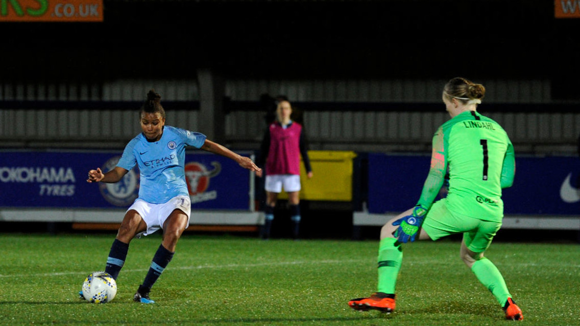 FINALISTS: Parris' double saw City move through to the Continental Cup final for the fourth time 