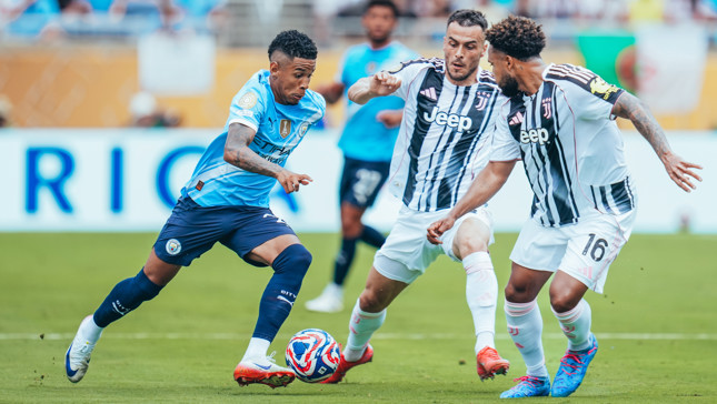 SPEEDY SAVINHO: Hard to stop.