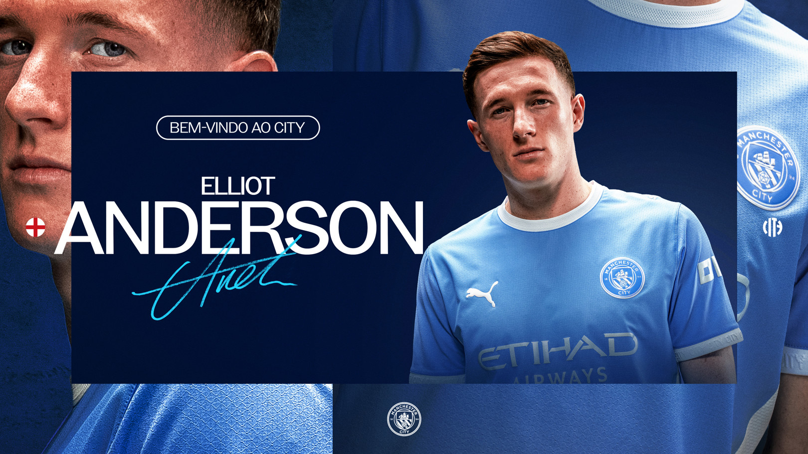 Anderson: O City é o lugar onde quero estar!