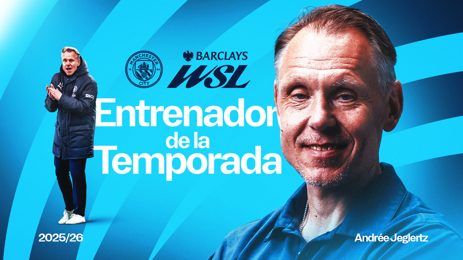 Jeglertz es nombrado Entrenador de la Temporada de la WSL