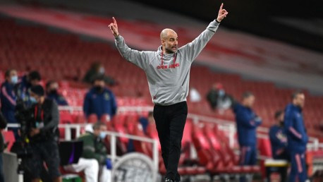 Successive Premier League Manager of the Month awards for Guardiola
