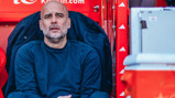 THE BOSS: In the dugout.
