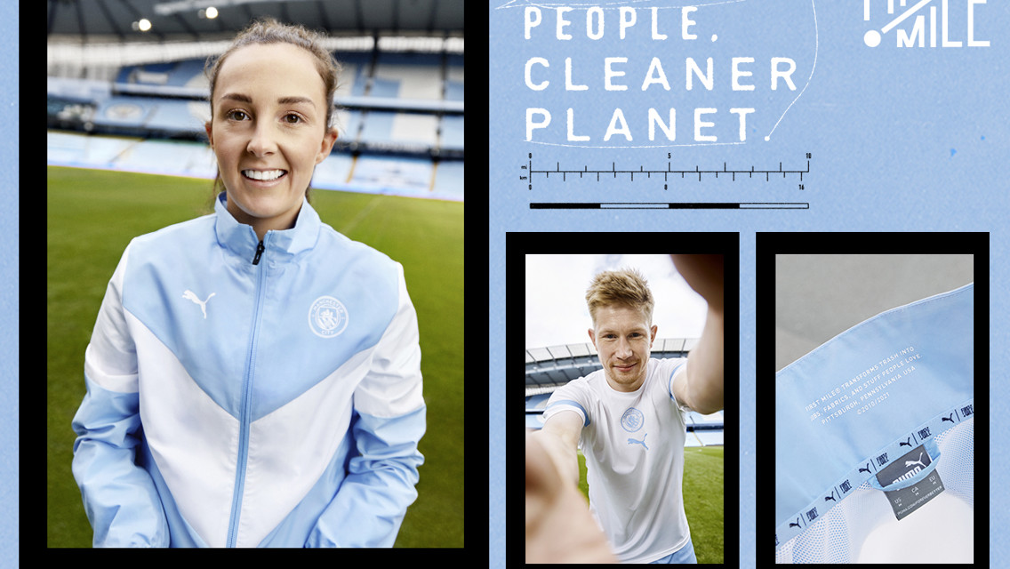 PUMA X FIRST MILE pre-match collection: Empowered people. Cleaner planet
