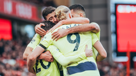 GROUP HUG: Bernardo feels the love!