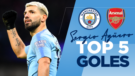 Sergio Agüero: top 5 goles al Arsenal