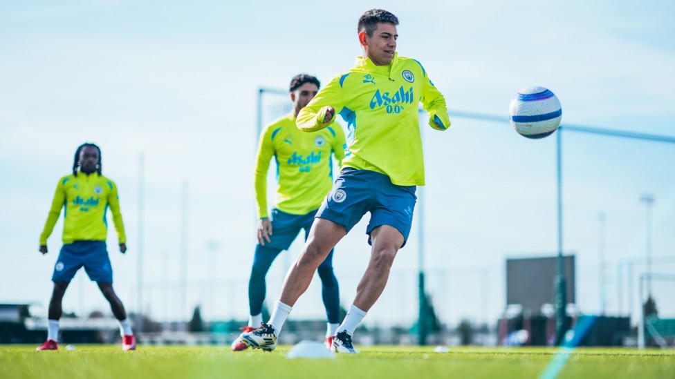 ARGENTINE ACE : Claudio Echeverri gets used to his new surroundings at the CFA