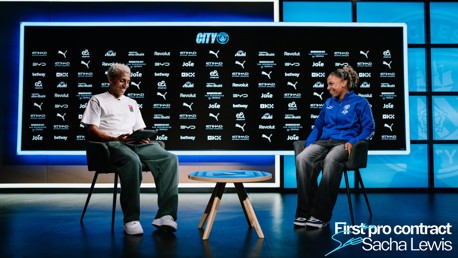 Watch: Rico conducts sister Sacha Lewis’ first professional interview! 