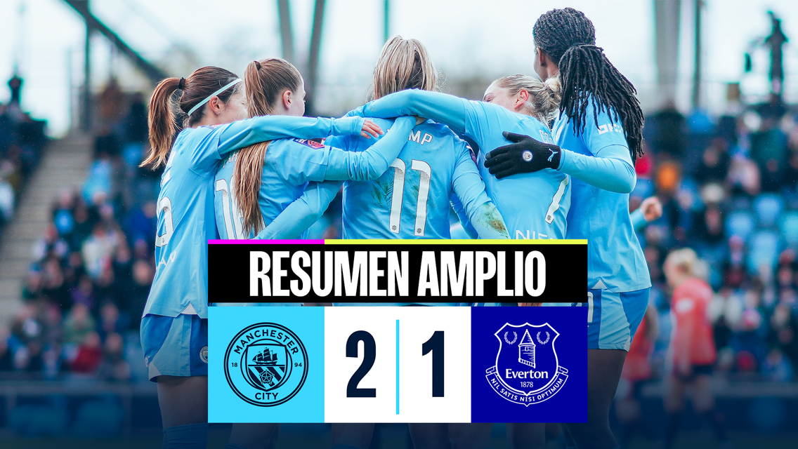 City 2-1 Everton: resumen
