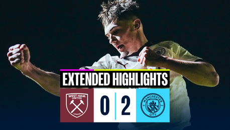 Extended FA Youth Cup highlights: West Ham 0-2 City