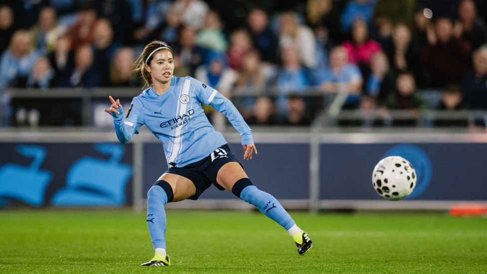CITY 2-1 BRIGHTON : City come from behind to beat the Seagulls courtesy of goals from Bunny Shaw and Yui Hasegawa’s 74th-minute winner