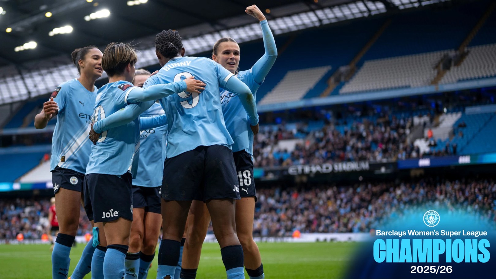 Sjogran reacts to City’s WSL title triumph