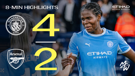 8-minute highlights: City 4-2 Arsenal