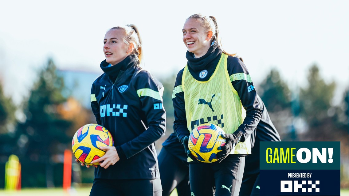 Training: Looking towards Liverpool!