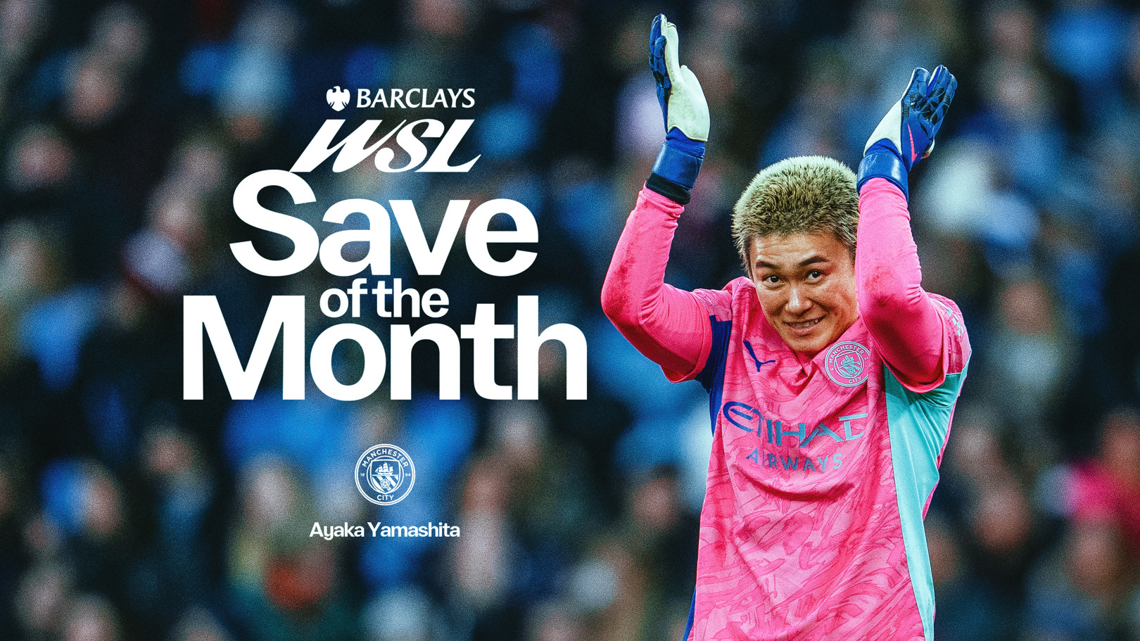 Yamashita wins February’s WSL Save of the Month 